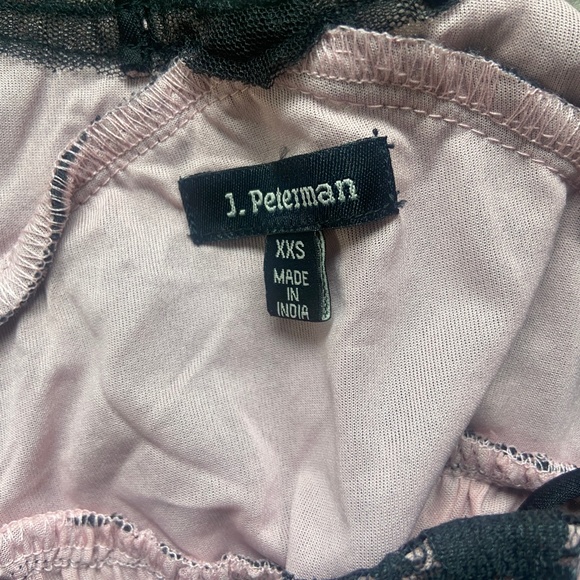 NWOT J. Peterman Lace Maxi Slip Dress - Picture 5 of 6